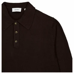 Les Deux Errol Rugby Knit Coffee