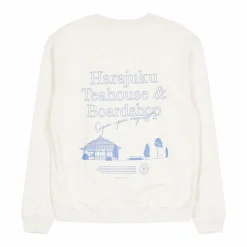 Les Deux Harajuku Sweatshirt washed Denim