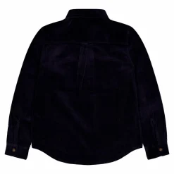 Les Deux Kody Heavy Corduroy Overshirt Dark