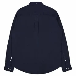 Les Deux Kristian Linen B.d. Shirt Dark
