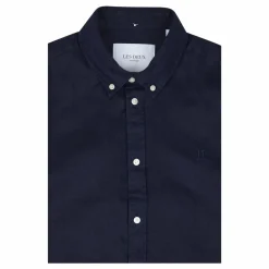 Les Deux Kristian Linen B.d. Shirt Dark