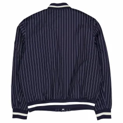 Les Deux Tech Varsity Jacket Dark Navy/ivory