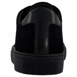 Lescape Suede Shiny Total Black