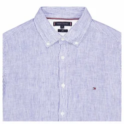 Linen Stripe Sf Shirt 0a4