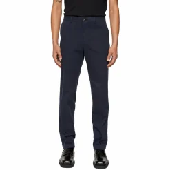 Lois C Flannel Twill Pants JL Navy