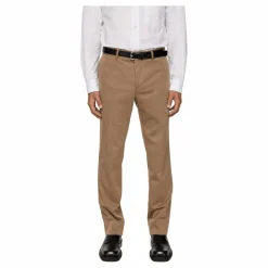Lois C Flannel Twill Pants Tiger Brown