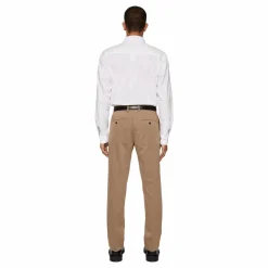 Lois C Flannel Twill Pants Tiger Brown
