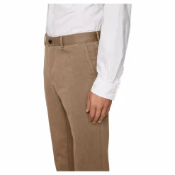 Lois C Flannel Twill Pants Tiger Brown