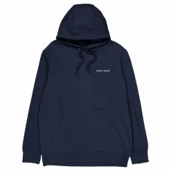 Loopback Embroidered Hoodie Z271 Dark Navy