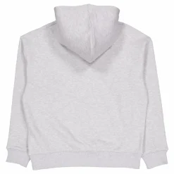 Loose Fit Crocodile Badge Hood Cca Silver Chine