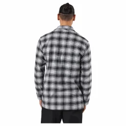 L/s Button Down Ck Shadow Plaid_black