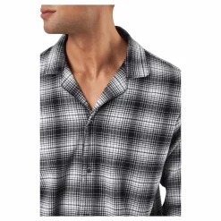 L/s Button Down Ck Shadow Plaid_black