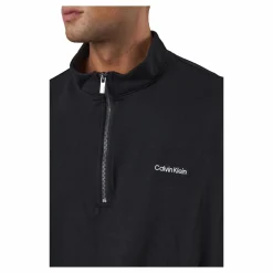 L/s Quarter Zip Black