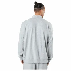 L/s Quarter Zip Grey Heather