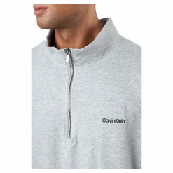 L/s Quarter Zip Grey Heather