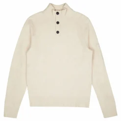 Lycra Blend Button Quarter Zip Ace