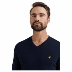 Lyle & Scott Cotton Merino V Neck Jumper