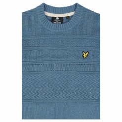 Lyle & Scott Guernsey Crew Neck W825 Skipton
