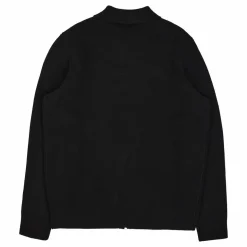 Lyle & Scott Milano Knit Zip Through Shirt Z865 Jet