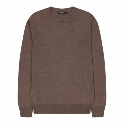 Lyle Light Merino Sweater E374 Walnut