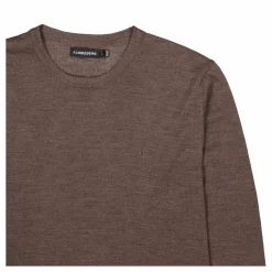 Lyle Light Merino Sweater E374 Walnut