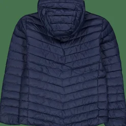 M Frost Down Hood Jacket Blue Shadow