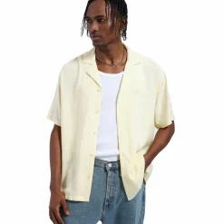 Madi Shirt Ba4 Light Yellow Embroidery