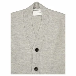 Makers Stitch Cardigan Lt Grey