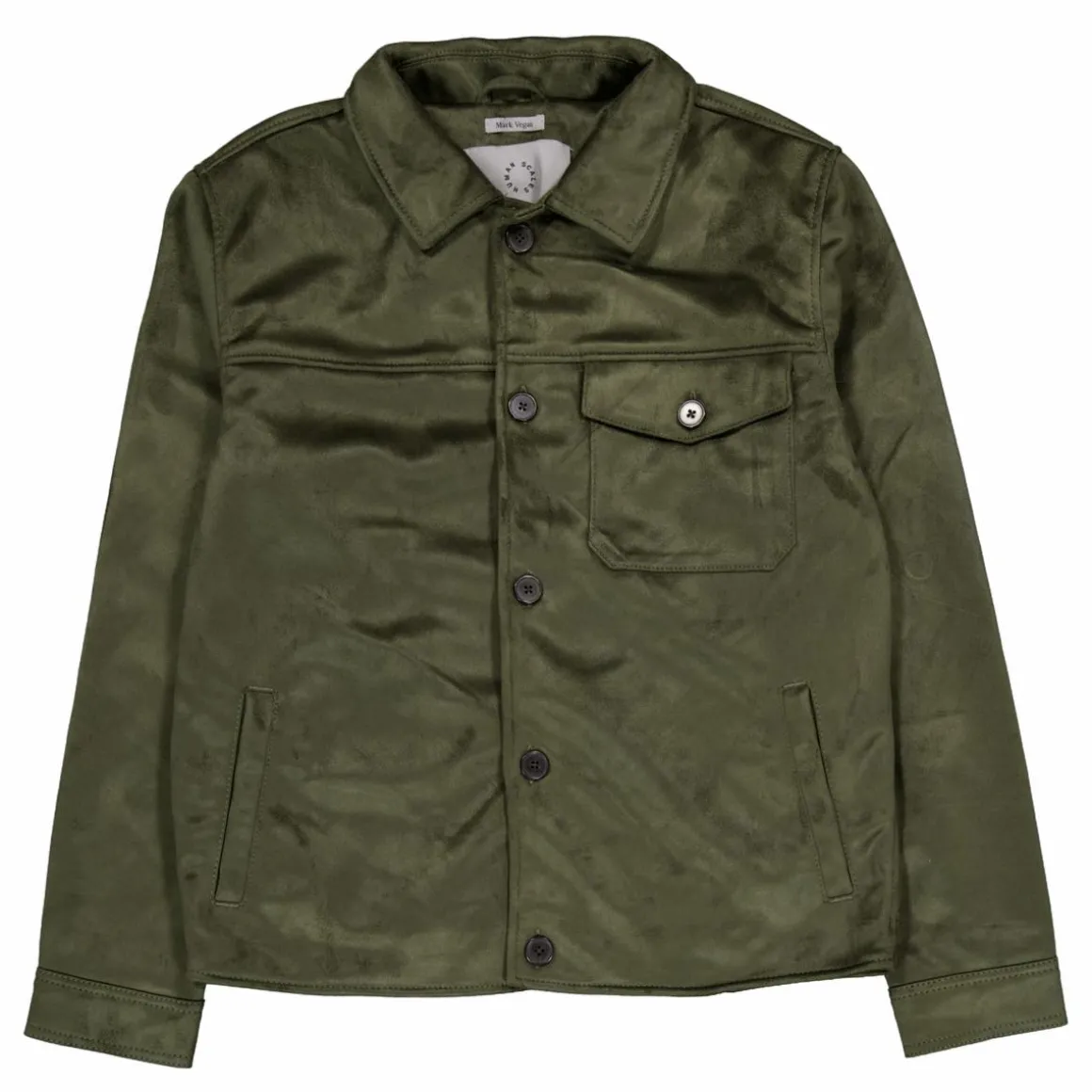 Mark Vegan Suede Moss Green