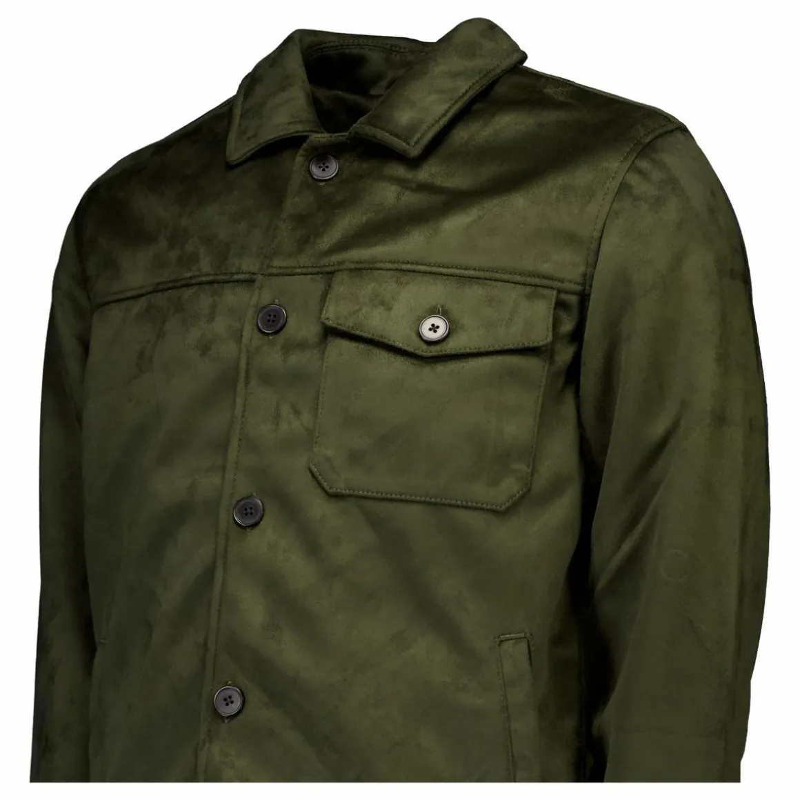 Mark Vegan Suede Moss Green