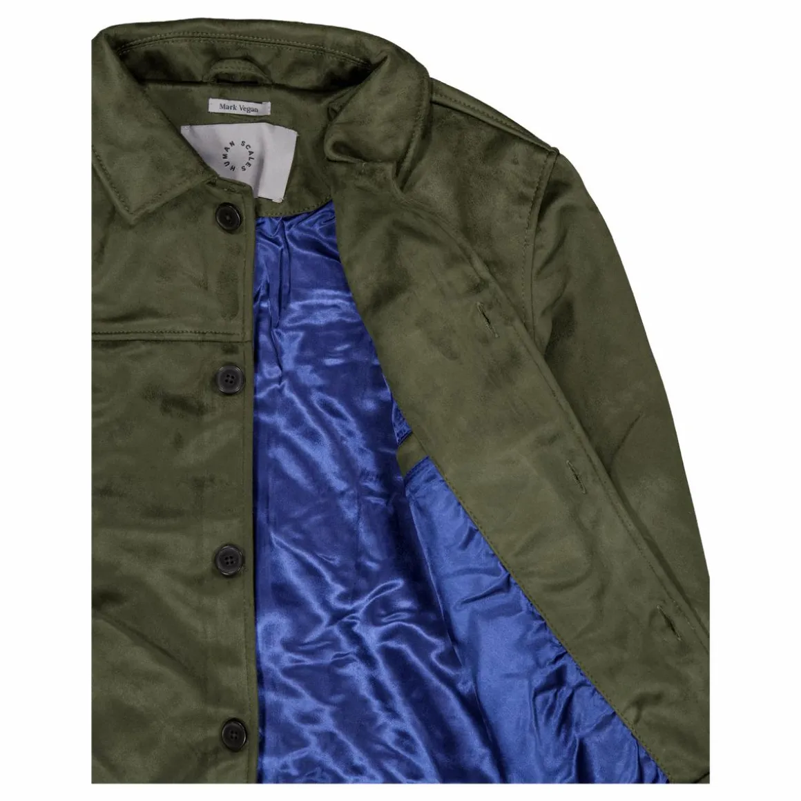 Mark Vegan Suede Moss Green
