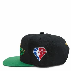 Mavs NBA 75th Gold Snapback