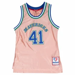 Mavs Nba W 75th Rose Gold Swingman