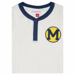 Michigan Icon Henley Cream