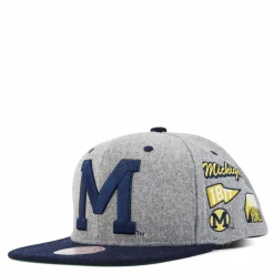 Michigan Melton Patch Snapback