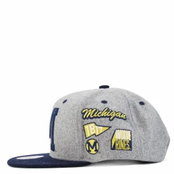 Michigan Melton Patch Snapback