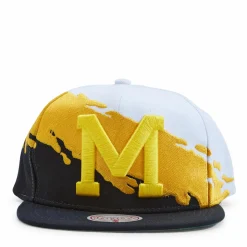 Michigan Wolverine Paintbrush Snapback NCAA