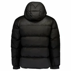 Mix Down Hooded Puffer Jacket