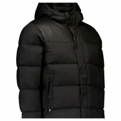 Mix Down Hooded Puffer Jacket
