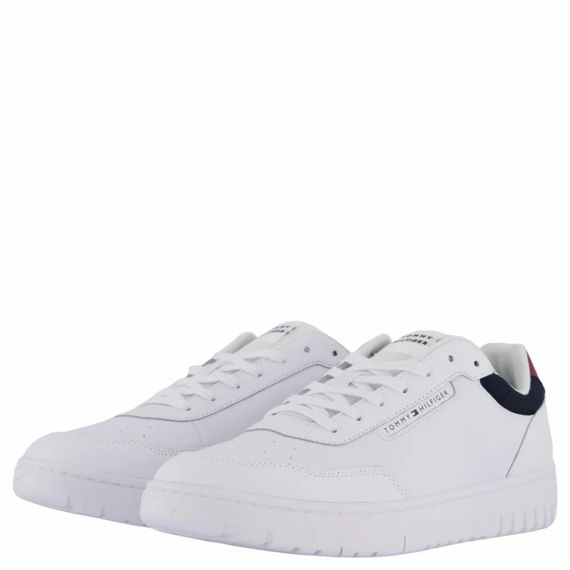 Mixed Texture Basketball Trainers