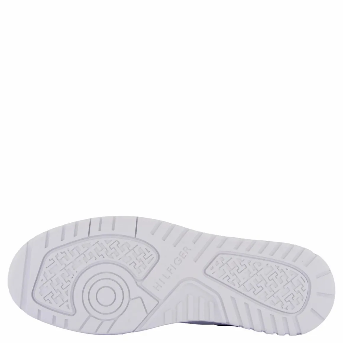 Mixed Texture Basketball Trainers