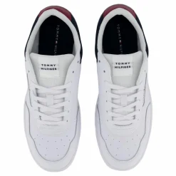 Mixed Texture Basketball Trainers