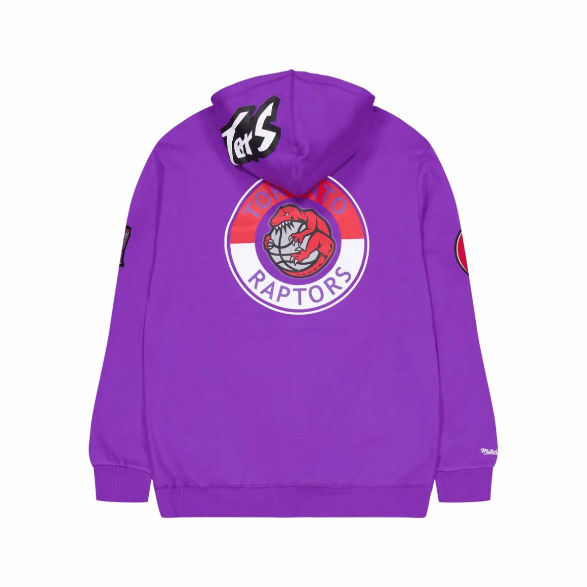 M&n City Collection Fleece Hoo Raptors Purple