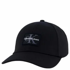 Mono Logo Patch Cap Beh-black