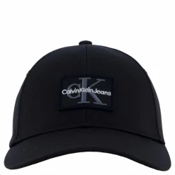 Mono Logo Patch Cap Beh-black