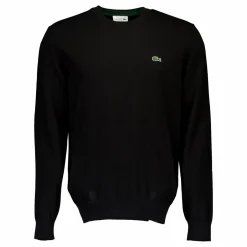Monochrome Cotton Crew Neck Sw 031 Black