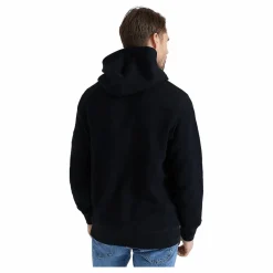 Monologo Sleeve Badge Hoodie Bae