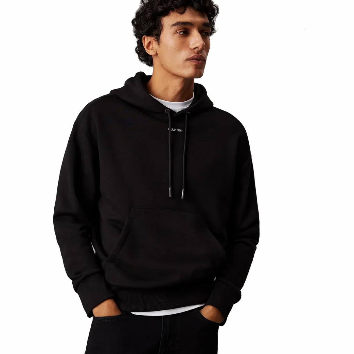 Nano Logo Hoodie Black