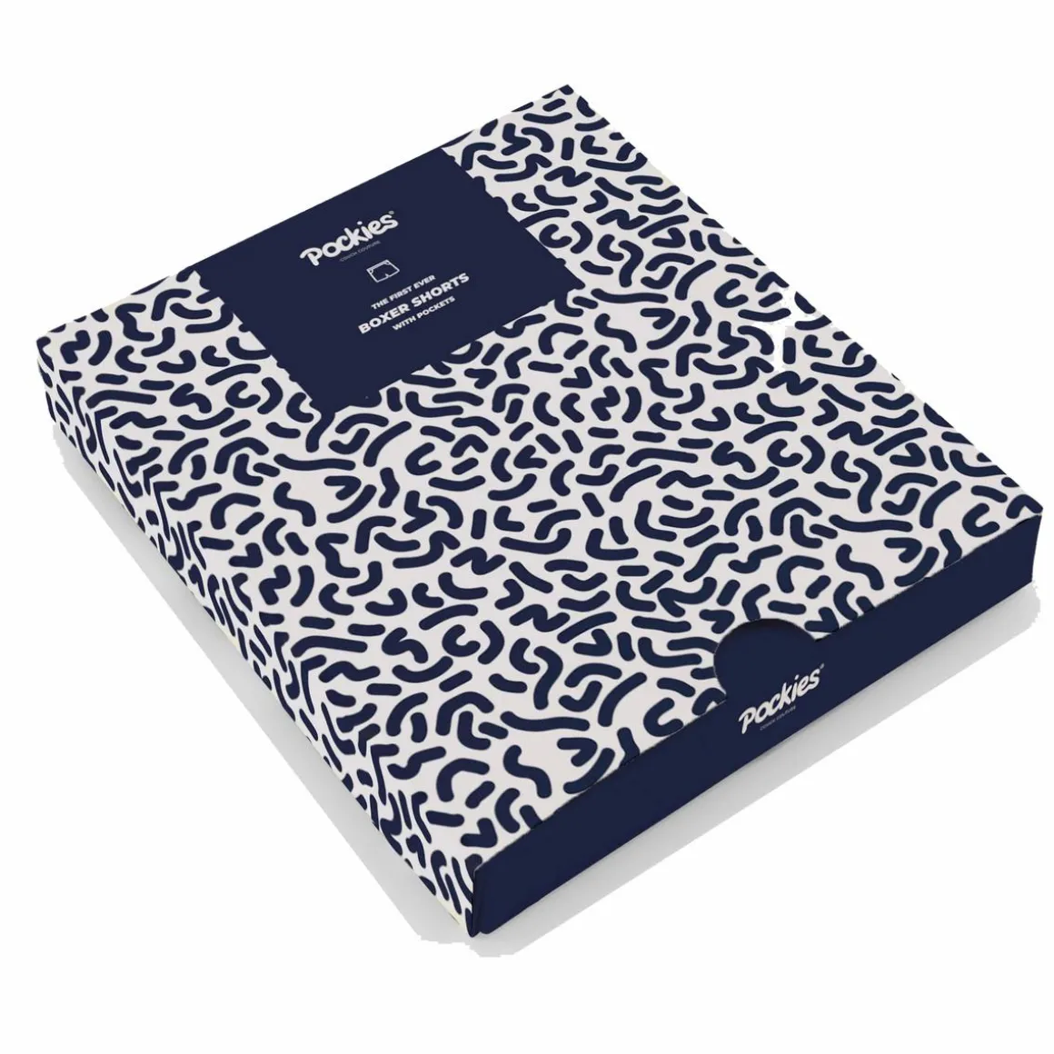 Navy Squiggles Navy