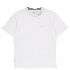 Neck Logo T-shirt Yaf Bright White